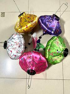 Premium 2025 nuevo diseño Original vietnamita seda y bambú linternas colgantes decoración de fiesta - Product Image 5