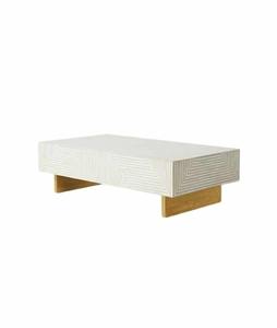 Table basse en incrustation d'os au design moderne pour salon, chambre à coucher, hôtel ou appartement, nouveauté - Product Image 6