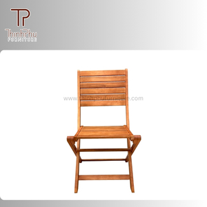Best-Selling Acacia Wood <b>Folding</b> <b>Chair</b> with Contemporary Design Portable for Courtyard Park Hotel & Villa- Thinh Phu furniture - Product Image 6