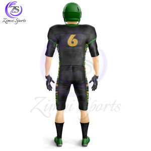 2025 Diseño personalizado de la más alta calidad Su propio patrón Impresión por sublimación Nombre del equipo Tackle Uniforme para tarifa al por mayor - Product Image 3