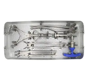 Ensemble de système de scie de perceuse d'os d'implant orthopédique vétérinaire Micro Instrument chirurgical orthopédique vétérinaire multifonctionnel - Product Image 2