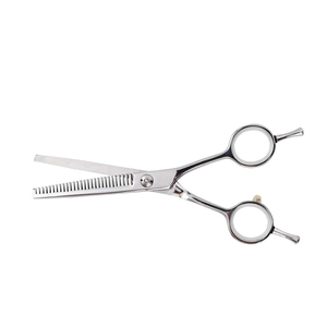 Ciseaux à effiler en acier allemand pour coiffeur Finition Polissage avec des ciseaux à effiler en acier inoxydable à haute teneur en carbone - Product Image 3