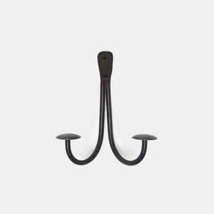 Heavy Duty Decorative Cast Iron <b>Wall</b> Hook <b>For</b> Hanging Coats Towels Hats <b>Keys</b> And Jackets With Rustic Farmhouse Style - Product Image 1