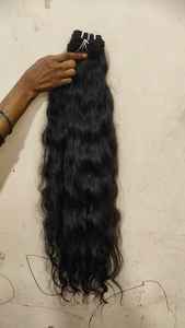 Extensiones de cabello humano Remy indio que teje la cutícula alineada de calidad superior de un solo donante con estilo de onda de agua - Product Image 4