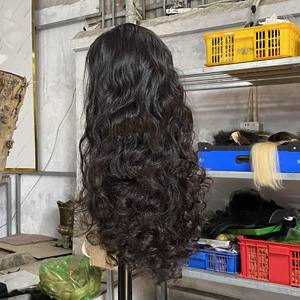 Trending 202 <b>Wig</b> <b>for</b> <b>Black</b> <b>Women</b> Remy Hair Double Drawn Human Hair <b>Wigs</b> Human Hair Lace Frontal Curly Bouncy - Product Image 3