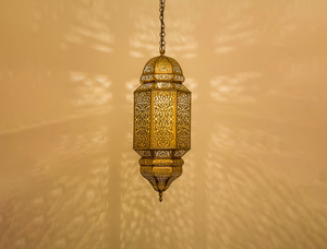 Hot Selling Golden Finished Luxury Arabian Design Home Hotel Decor Hanging Pendant <b>Lamp</b> <b>Lantern</b> At Wholesale Price - Product Image 4