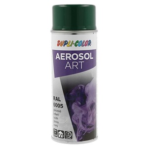 Peintures Aérosol Colorées 400 ml en Bombe Pulvérisatrice Vert Mousse Brillant RAL 6005 Marque DUPLI-COLOR - Product Image 1