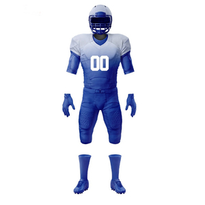 Tenues de football américain personnalisées professionnelles avec logo, 100% polyester, impression par sublimation, séchage rapide, respirantes, grandes tailles - Product Image 1