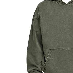 Sweat à capuche surdimensionné et lourd pour hommes, personnalisé de haute qualité, sweat à capuche en coton mélangé de style streetwear, prix de gros ODM OEM - Product Image 5