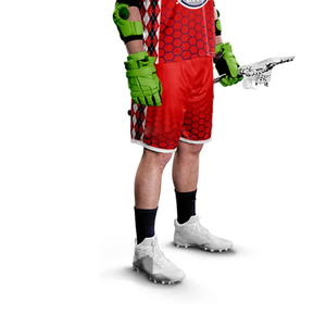 OEM ODM 100% Polyester <b>Mesh</b> Lacrosse Uniform Sets for Men Full Sublimation Printed Sportswear - Product Image 5