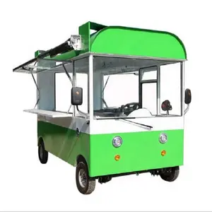 Food truck Customized Dining truck Hot Dog Pizza Coffee Ice Cream Mobile Camping Trailer Mall Night Market Buffet car