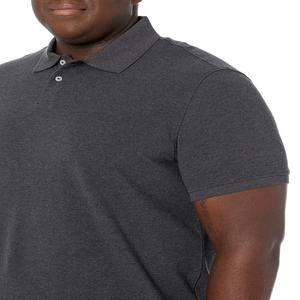 Camiseta de manga corta de secado rápido para hombre de alta calidad para polos, Camiseta de piqué táctico, camiseta de Golf hecha de poliéster de punto - Product Image 3