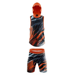 Uniforme Personalizado de Fútbol Americano 7 Contra 7 con Pantalones Cortos, Impresión de Logotipo del Equipo, Ropa de Equipo de Flag Football, Color y Número Personalizados - Product Image 1