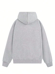 ผ้าฝ้ายผู้ชายคุณภาพสูงเทอร์รี่ฝรั่งเศส Hoodies ขนแกะหนาธรรมดาว่างเปล่า Hoodies แบบกําหนดเองสําหรับผู้ชาย - Product Image 2