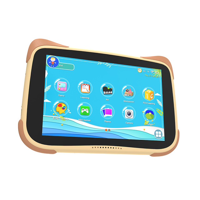 High Quality 8-inch 4+64GB Children's Computer Tablet Built-in Magnetic Bracket Silicone case Anti-fall