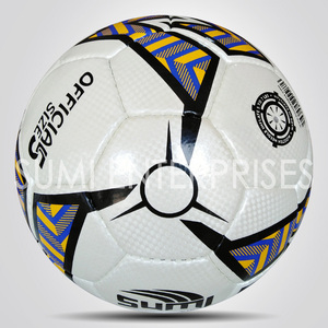 SUMI Meilleur prix Ballon de football PU personnalisé de haute qualité Nouveau design pour les matchs/entraînements cousus à la main pour les sports d'équipe - Product Image 5