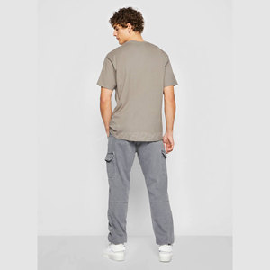 Logo personnalisé T-shirts en chanvre Fournisseur de t-shirts en coton Pima unisexe de haute qualité Impression de logo T-shirts en chanvre en gros - Product Image 5