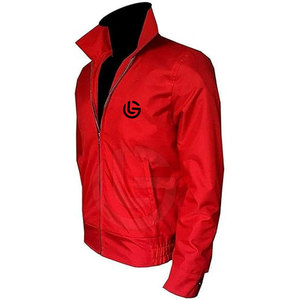 GLOBAL <b>LEATHER</b> GL-2702 Wholesale Stand Collar <b>Men's</b> Cotton <b>Jacket</b> Custom Logo Quick Dry Breathable for Outdoor Use 100% Pakistan - Product Image 2