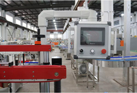 Machine d'étiquetage automatique rotative à adhésif, commande servo complète, applicateur d'étiquettes pour ligne de production de bouteilles