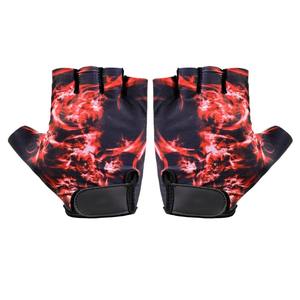 Guantes de Levantamiento de Pesas de Cuero y Neopreno Resistentes, Antideslizantes, para Entrenamiento de Gimnasio y Culturismo, con Soporte para Muñeca, Logotipo Personalizado - Product Image 5