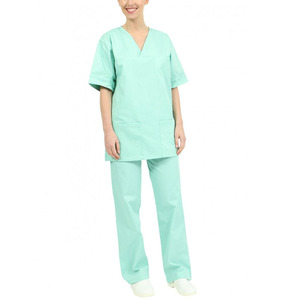 En gros, uniforme médical jetable pour hôpital, blouse de laboratoire et tenue de bloc opératoire unisexe en toile, polyester/rayonne, détection des aiguilles - Product Image 4