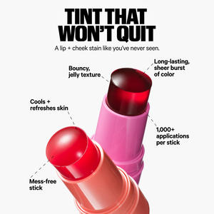 PH Private Label Colour-Changing <b>Blush</b> Lip Gloss Stick Glossy Lip Jelly Tint for Fair Skin Cooling Mineral Makeup for Face - Product Image 3