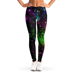 Produits sublimés Leggings de yoga de sport de haute qualité OEM/ODM collants d'automne de mode pantalons de yoga en nylon de couleur unie pour femmes - Product Image 1