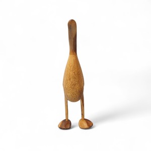 Pato de madera al por mayor, pato decoración rústica Casa de Campo Vintage pato de madera para decoración de exhibición interior - Product Image 5