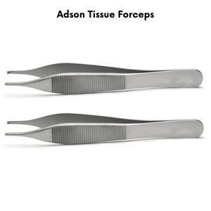 Pinces Adson dentées et non dentées en acier inoxydable, chirurgicales, médicales, dentaires, vétérinaires, CE ISO OEM Debonairii - Product Image 6