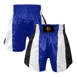 Shorts d'entraînement de kickboxing haut de gamme, écologiques, légers, séchage rapide, en polyester, coupe décontractée pour mouvements puissants - Product Image 1