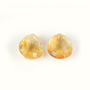 Naturel Citrine Pierre Poire Coupe Jaune Couleur Lâche En Gros Gemme Fabricant Boutique En Ligne Maintenant Au Prix D'usine - Product Image 3
