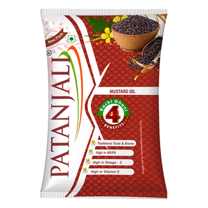 Huile de moutarde Patanjali 1L - Product Image 1