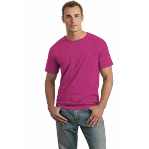 Good quality cheap fitted blank men polyester tshirt customize logo casual fitness running gym tshirts men