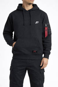 Sudadera con Capucha para Hombre Estilo Urbano, Venta al por Mayor en EE. UU., Diseño de Bolsillo Utilitario con Logotipo Personalizado, Fabricante OEM, Marca Privada, Proveedor de Moda B2B - Product Image 5