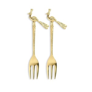 Juego de cubiertos de acero inoxidable Cubiertos dorados con pulido de espejo Caja de presentación forjada a mano para restaurante Boda - Product Image 3