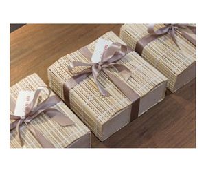 Boîtes cadeaux en bambou écologiques tissées à la main pour les cérémonies, les fêtes, le Nouvel An, Noël, les entreprises - Product Image 1