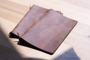 Folio personalizado con Centro elástico, cubierta personalizada, soporte de cuero, bebida de boda, restaurante, ALM-0019 - Product Image 2