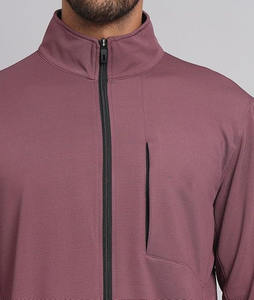 ชุดกีฬาโพลีเอสเตอร์สำหรับผู้ชาย/ชุดวอร์มแขนยาวสำหรับวิ่ง & กีฬา/เข้ารูปเหมาะสำหรับการวิ่งจ๊อกกิ้ง - Product Image 5