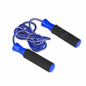 High Quality Soft Handled Skipping <b>Rope</b> Adjustable Speed Light Weight <b>GYM</b> Workout Fitness Jumping <b>Rope</b> Factory Made - Product Image 4