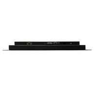 Nouvel écran capacitif industriel pour montage en rack, moniteur avec interfaces USB/Série/DVI, 5,7''~65 pouces, noir, usage professionnel, garantie 1 an