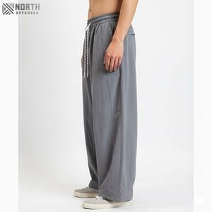 Unisex Retro Pants Windbreaker Nylon Track Pants <b>Men</b> Wide Leg Polyester Pants Casual Wear Work <b>Trousers</b> Winter <b>Trousers</b> <b>Men</b> - Product Image 1
