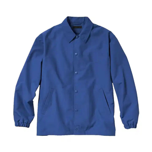 Venta al por mayor logotipo personalizado Reversible Tallas grandes Casual invierno Unisex entrenadores chaqueta transpirable nuevo diseño patrón sólido - Product Image 1