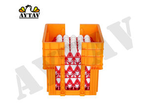 Equipo de Transporte de Huevos, Capacidad para 180 Huevos, 20°C +80°C, HDPE PE AYTAV, para Granjas Avícolas, Almacenamiento, Duradero, Apilable, Manipulación y Transporte - Product Image 4