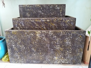 [Jason] Vente en gros de jardinières cubiques en fibre de verre et de pots de jardin en polystone pour la décoration extérieure - Product Image 3