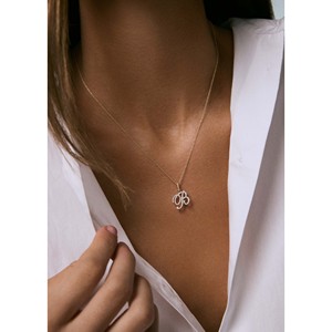 Colgante de Diamantes con Forma de Carta de Amor, Elegante Adorno con Pavé para Mujer - Product Image 4