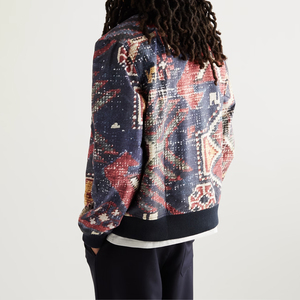 Sublimación Impreso Cremallera Estilo 2 Side Bomber Jacket para hombres Pakistán Hecho Excelente calidad Sublimación Bomber Jacket para hombres - Product Image 5