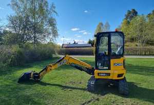 Mini-excavatrice sur chenilles de 2,5 tonnes JCB 25Z-1, excavatrice compacte sur chenilles avec moteur Yanmah et hydraulique Bosch - Product Image 4