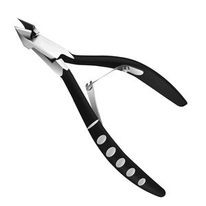 Pince à ongles à cuticules à ouverture large et légère avec logo personnalisé de haute qualité Lames durables en acier inoxydable Outils de beauté pour les doigts OEM - Product Image 1