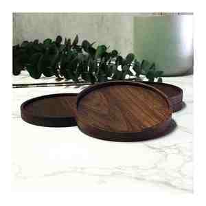 Vente chaude À La Main En Bois Arbre Sous-verres Noyer Sheeshm Bois Conception Personnalisée Fabrication Indienne Avec Une Qualité Supérieure - Product Image 3