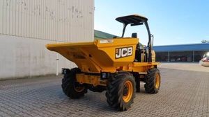 Mini-dumper JCB 6T-2 ST5 4x4, nouvelle mini-remorque benne 3T 4T 5T, chargeuse sur pneus JCB 1 tonne - Product Image 4